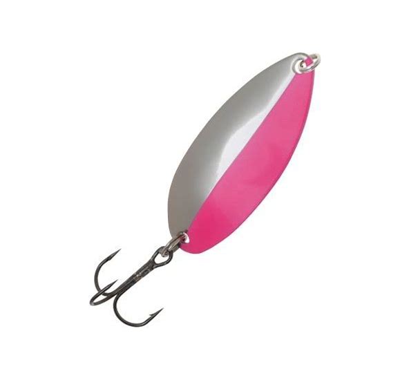 Johnson Shutter Spoon - 1/8oz Silver Pink