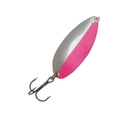 Johnson Shutter Spoon - 1/8oz Silver Pink