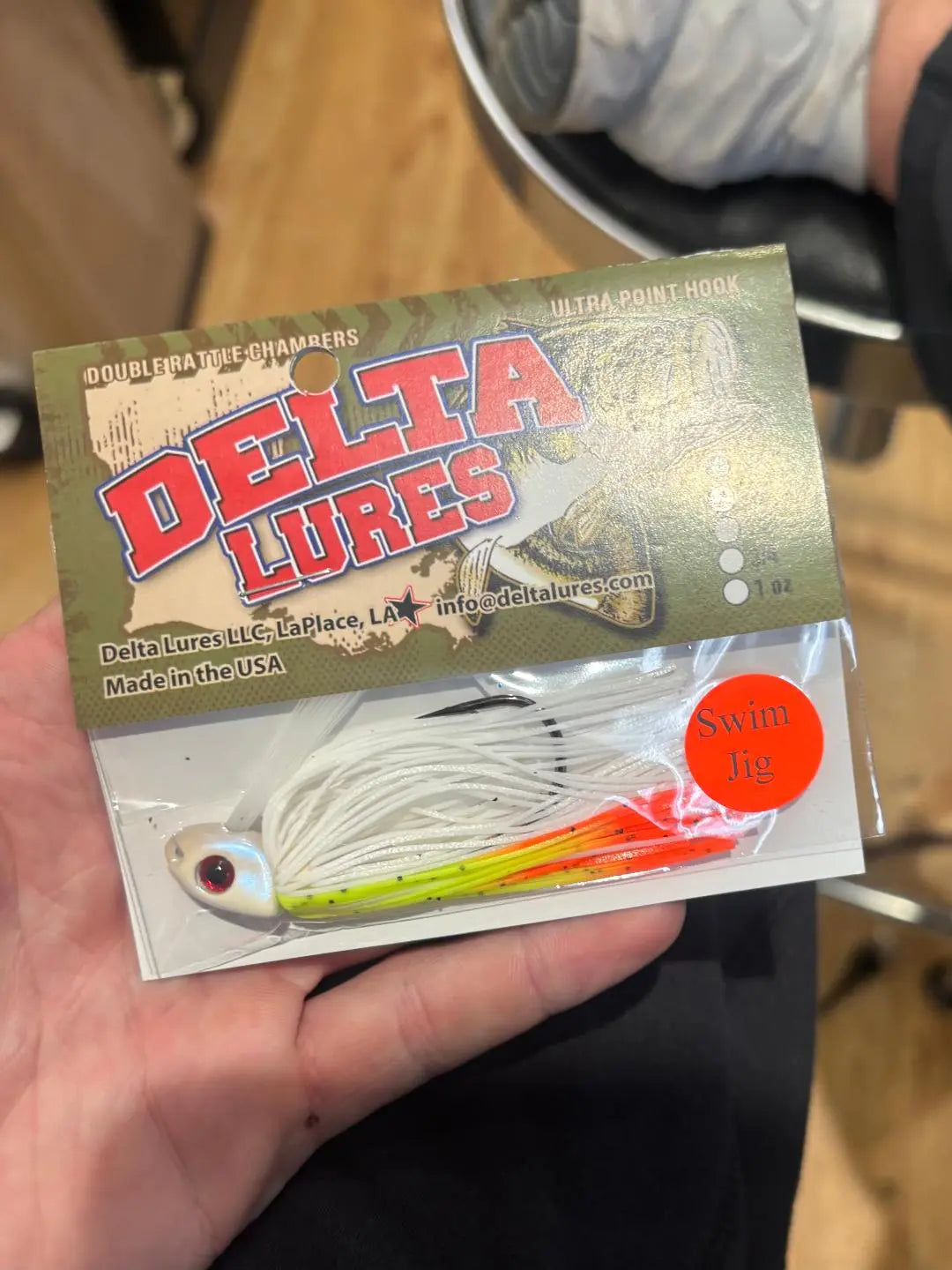 Delta Lures Swim Jig 3/8oz - Coleslaw