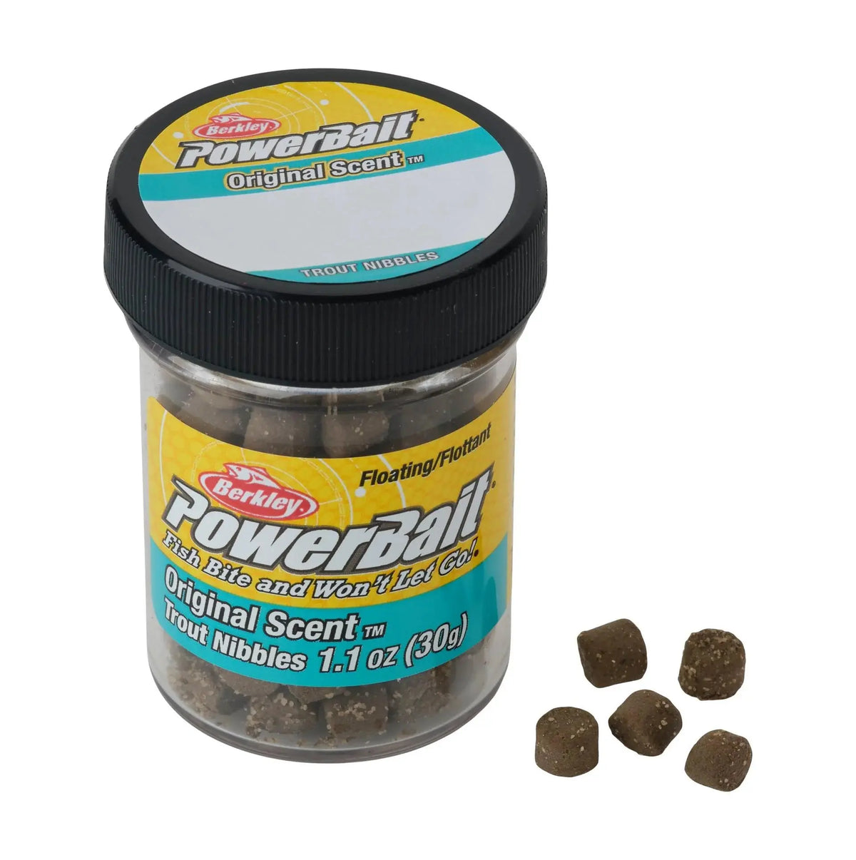 Berkley Powerbait Trout Nibbles 1.1 oz. Jar