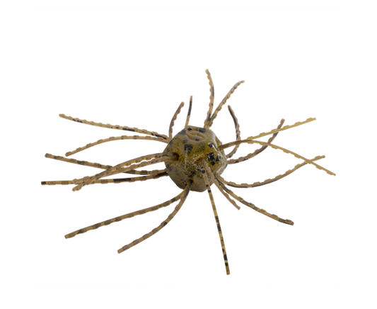 Strike King Tumbleweed Salted 3" - Green Pumpkin 4pk