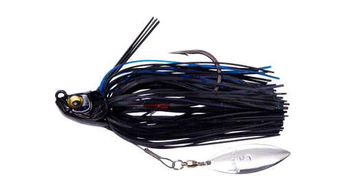 Megabass UOZE SWIMMER  (1/2oz) - BLACK BLUE