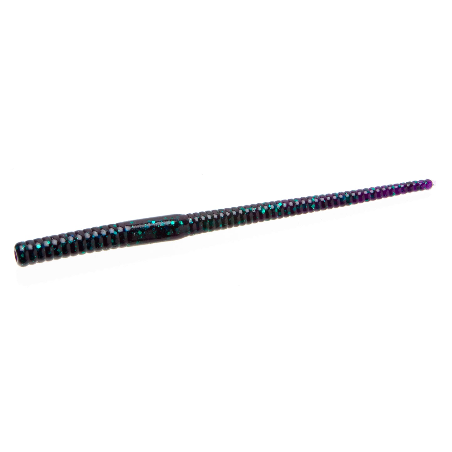 Zoom Shakey Head Worm 5'' - Junebug 20pk